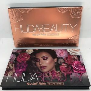 Huda Beauty Rose Gold Remastered eyeshadow palette